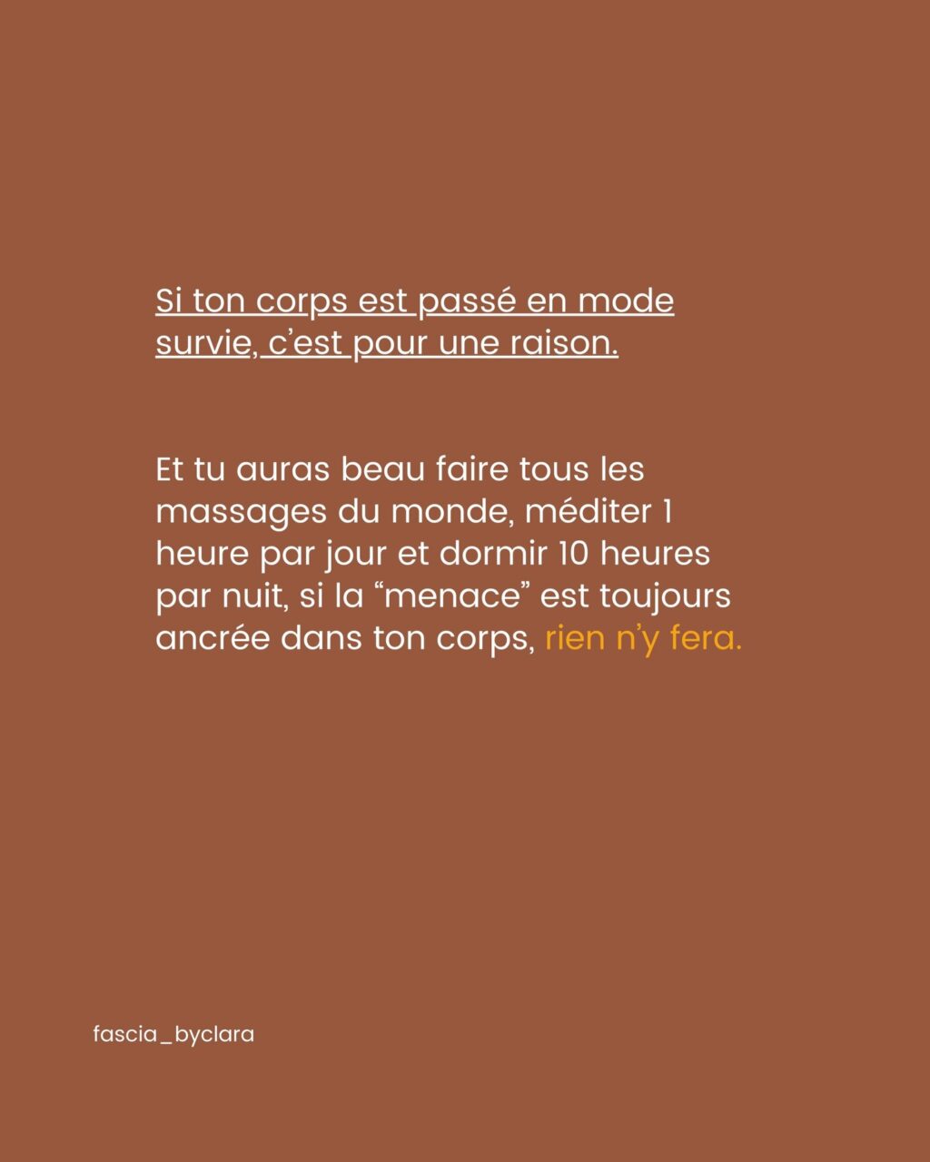 Instagram post from fascia_byclara. This post is in position 5.